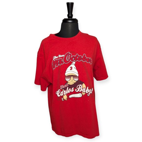 Delta Pro Weight St Louis Cardinals New Mr October T-Shirt Size XL - Picture 1 of 16